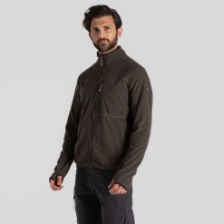 Bluza rozpinana męska Craghoppers NosiLife Spry Jacket. Zielone bluzy męskie Craghoppers, m, bez wzorów, bez kaptura, trekkingowe. Za 319.99 zł.