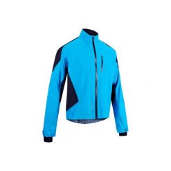 Kurtka przeciwdeszczowa na rower MTB 900 męska. Niebieskie kurtki męskie ROCKRIDER. Za 199.99 zł.
