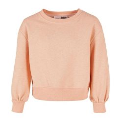 Bluza Dziewczęca Oversize. Brązowe bluzy dla dziewczynek Urban Classics, bez wzorów, bez ramiączek, bez kaptura. Za 120.99 zł.