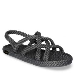 Sandały Bohonomad. Brązowe sandały damskie Bohonomad, bez wzorów, bez obcasa, na płaskiej podeszwie, bez zapięcia. Za 219.99 zł.
