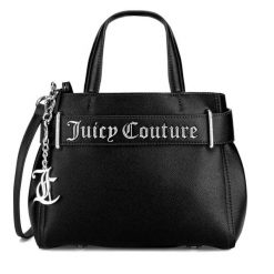 Torebka Juicy Couture. Czarne torebki do ręki damskie Juicy Couture, bez wzorów, klasyczne, bez dodatków. Za 349.99 zł.
