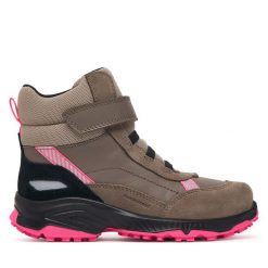 Śniegowce ECCO. Brązowe śniegowce dziewczęce ecco, bez zapięcia. Za 449.99 zł.