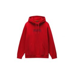 Bluza Napapijri Box Logo. Czerwone bluzy męskie Napapijri, l, bez wzorów, z materiału, bez kaptura. Za 348.00 zł.