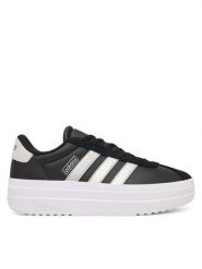 Adidas Sneakersy Vl Court Bold Shoes KI4773 Czarny. Czarne buty sportowe dziewczęce Adidas, bez wzorów, ze skóry, bez zapięcia. Za 279.99 zł.