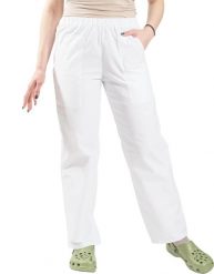 Visent Spodnie piekarskie spożywcze unisex, spodnie piekarza L. Spodnie sportowe męskie Visent, l, bez wzorów. Za 34.99 zł.
