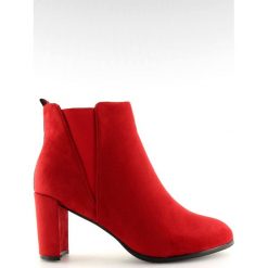 Botki na obcasie czerwone A5580 Red. Czerwone botki damskie ButyModne, bez obcasa, na obcasie, bez zapięcia. W wyprzedaży za 79.00 zł.