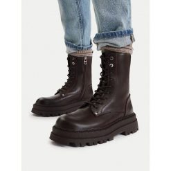 Trapery G-Star. Brązowe śniegowce i trapery damskie G-Star. Za 269.99 zł.