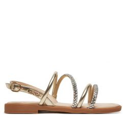Sandały Liu Jo. Brązowe sandały dziewczęce Liu Jo, bez zapięcia. Za 279.99 zł.