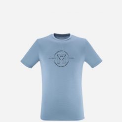 Koszulka męska z krótkim rękawem Millet Ubic Light Ts Ss M active fit. Niebieskie koszulki sportowe męskie Millet, m, bez wzorów, z meshu, bez kołnierzyka, bez ramiączek, trekkingowe. W wyprzedaży za 92.65 zł.