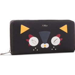 Duży Portfel Damski FURLA - Ginger 979125 P PAK9 VFO Toni Onyx. Czarne portfele damskie Furla, ze skóry. Za 875.00 zł.