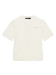 Napapijri T-Shirt S-Ahr NP0A88ZO D Écru Regular Fit. T-shirty dla chłopców Napapijri, bez wzorów, z bawełny, bez ramiączek. Za 89.99 zł.