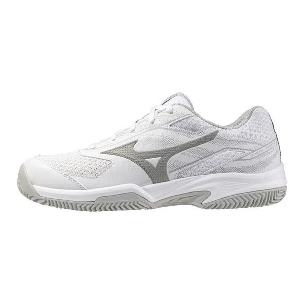 Tenisówki dla dziewczynek Mizuno Break Shot 5 Wos. Białe trampki i tenisówki dziewczęce Mizuno, bez wzorów, z materiału, bez zapięcia. Za 239.99 zł.