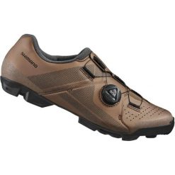MTB - SH-XC300 Damskie buty rowerowe, brązowe. Brązowe obuwie sportowe damskie Shimano, bez wzorów, rowerowe. W wyprzedaży za 437.00 zł.