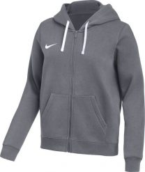 Bluza damska Nike Park 26 Fleece Full-Zip Hoodie szara IB1230 071 M. Szare bluzy damskie Nike, m, bez wzorów, bez kaptura. Za 225.71 zł.