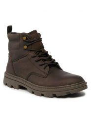 CAT Footwear Trapery Practitioner Mid P725843 Brązowy. Brązowe śniegowce i trapery męskie CAT Footwear, ze skóry, bez zapięcia. Za 469.00 zł.