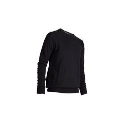 Sweter do golfa czarny. Czarne swetry przez głowę męskie INESIS, z bawełny, z golfem. Za 59.99 zł.