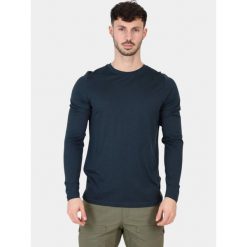 Bluza męska Fjallraven Abisko Wool LS. Niebieskie bluzy męskie Fjällräven, l, bez wzorów, bez kaptura. Za 334.39 zł.