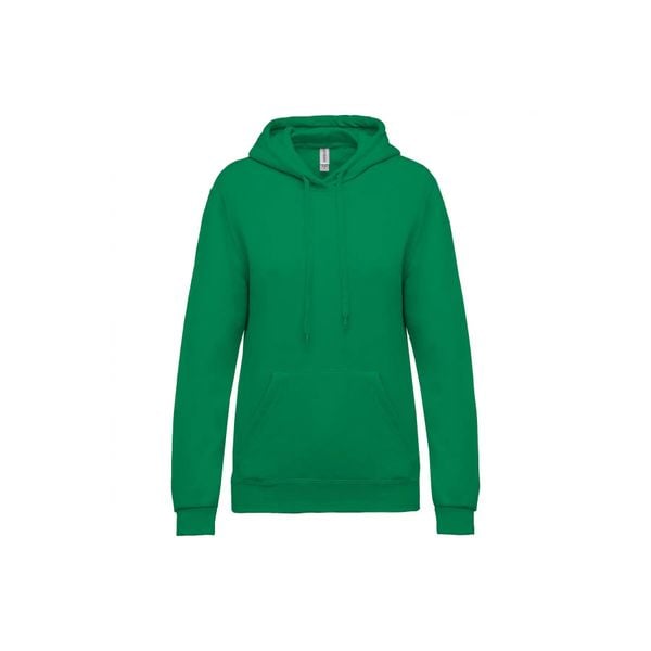 Bluza damska z kapturem Kariban. Zielone bluzy damskie KARIBAN, xl, bez wzorów, z bawełny, z kapturem. Za 144.00 zł.