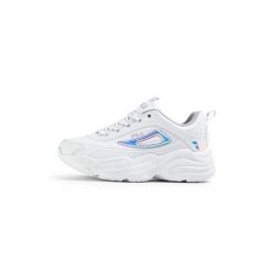 Buty sportowe sneakersy damskie Fila SKYE ZP WMN. Białe obuwie sportowe damskie Fila, bez wzorów, trekkingowe. Za 286.50 zł.
