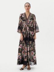 Hale Bob Sukienka letnia 4YPR652A Czarny Regular Fit. Czarne sukienki damskie Hale bob, na lato, xs, bez wzorów, z wiskozy, bez kołnierzyka, bez ramiączek. Za 1,409.00 zł.