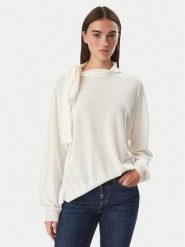 Liu Jo Sweter WF6445 MA16R Kremowy Regular Fit. Białe swetry damskie Liu Jo, l, bez wzorów, z syntetyku, bez kołnierzyka, bez ramiączek, bez kaptura. Za 519.99 zł.