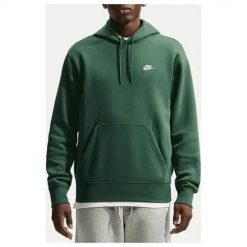 Bluza sportowa męska Nike FN3859323FIRFIRWHI. Zielone bluzy sportowe męskie Nike, m, bez wzorów, z materiału, z kapturem, trekkingowe. Za 447.00 zł.