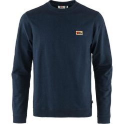 Bluza bawełniana męska Fjallraven Vardag Sweater. Niebieskie bluzy męskie Fjällräven, m, bez wzorów, z bawełny, bez kaptura. Za 361.99 zł.