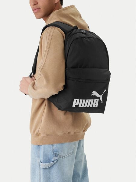 Puma Plecak C-PHASE 91164 01 Czarny. Czarne torby i plecaki dziecięce Puma, z materiału. Za 89.99 zł.
