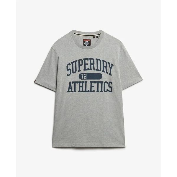 Koszulka Atletyczna Ess. Szare koszulki sportowe męskie Superdry., xl, bez wzorów, z bawełny, bez kołnierzyka, bez ramiączek, na fitness i siłownię. Za 143.50 zł.