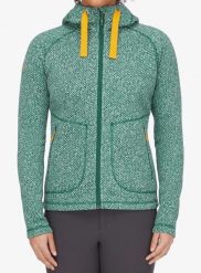 Bluza z kapturem damska Rab Amy Hoody. Zielone bluzy damskie RAB, xs, bez wzorów, z materiału, z kapturem. Za 483.99 zł.