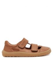 Froddo Sandały Barefoot Sandal G3150266-2 D Brązowy. Brązowe sandały chłopięce Froddo, ze skóry, bez zapięcia. Za 279.99 zł.