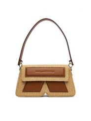 KARL LAGERFELD Torebka B2W30023 Beżowy. Brązowe torebki do ręki damskie KARL LAGERFELD, bez wzorów, ze skóry, bez dodatków. Za 1,399.00 zł.