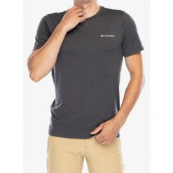 Koszulka z nadrukiem męska Columbia Kwick Hike Back Graphic S/S Tee. Szare koszulki polo męskie Columbia, m, bez wzorów, bez ramiączek. Za 130.99 zł.