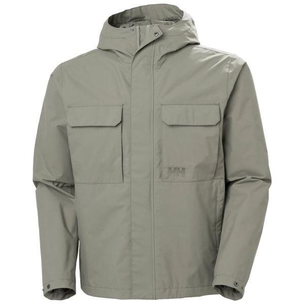 Kurtka wodoodporna Helly Hansen Escape. Szare kurtki męskie Helly Hansen, m, bez wzorów, bez kaptura. W wyprzedaży za 716.50 zł.