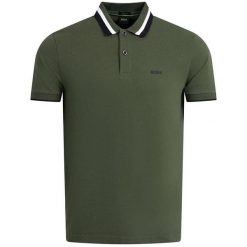 Polo BOSS Paddy AP Open Green (50538101-355). Zielone koszulki polo męskie Boss, m, bez wzorów, sportowe, bez ramiączek. Za 329.00 zł.