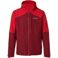 Kurtka softshell męska Vaude Elope Wind Jacket. Czerwone kurtki sportowe męskie Vaude, m, bez wzorów, z softshellu, trekkingowe. Za 377.99 zł.