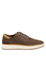 Gant Półbuty 31633032 Brązowy. Brązowe półbuty na co dzień męskie GANT, ze skóry, bez zapięcia. Za 469.99 zł.