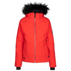 Dlx Gaynor- Damska kurtka narciarska Dlx czerwona. Czerwone kurtki snowboardowe damskie DLX, na zimę, bez wzorów, z puchu, bez kaptura, narciarskie. W wyprzedaży za 927.65 zł.