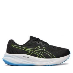 Buty do biegania Asics. Czarne buty sportowe męskie Asics, bez zapięcia, do biegania. Za 339.99 zł.