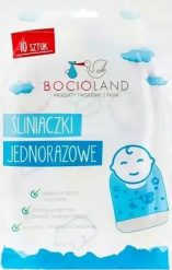 Bocioland 1578 ŚLINIAK JEDNORAZOWY 10SZT BOC0157. Śliniaki dla dzieci Bocioland, bez wzorów. Za 13.23 zł.