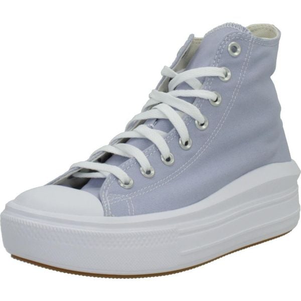 Buty Kobieta Converse Converse Chuck Taylor fioletowy. Fioletowe obuwie sportowe damskie Converse, bez wzorów, z tkaniny, retro, bez zapięcia. Za 235.99 zł.