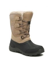 Olang Śniegowce X-Cursion Beżowy. Brązowe kozaki damskie Olang, ze skóry. Za 599.99 zł.