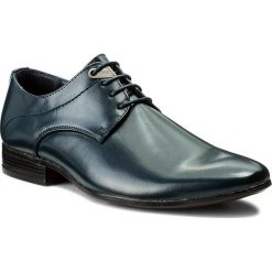 Półbuty VAPIANO - M1400012-2 Granatowy. Niebieskie eleganckie półbuty marki Vapiano, z materiału. Za 99.99 zł.
