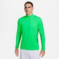 Bluza treningowa męska Nike Academy 23 Dril Top. Białe bluzy męskie Nike, m, bez wzorów, bez kaptura. W wyprzedaży za 178.70 zł.