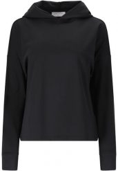 Bluza damska z kapturem Athlecia Guyana. Czarne bluzy damskie Athlecia, bez wzorów, z materiału, z kapturem. Za 235.85 zł.