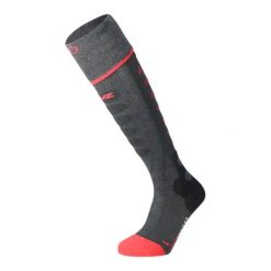 Skarpety narciarskie podgrzewane Lenz Heat Sock 5.1 Toe Cap Regular Fit. Czerwone skarpety damskie LENZ, bez wzorów. Za 389.50 zł.