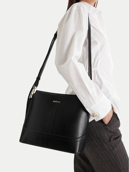 MEXX Torebka CEO-MEXX-S-008-07 Czarny. Czarne listonoszki damskie Mexx, bez wzorów, bez dodatków. Za 179.99 zł.