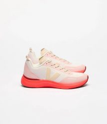 Buty damskie Veja IMPALA ENGINE-MESH GLAZE_CREMA (IP1420656A). Czerwone obuwie sportowe damskie Veja, bez wzorów, z meshu. Za 429.00 zł.