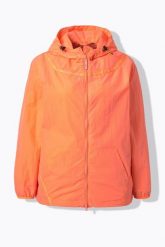 Damskie Kurtka przeciwwiatrowa hydrofobowa kaptur. Brązowe kurtki damskie Ulla Popken, plus size, bez wzorów, z materiału, bez kaptura. Za 429.99 zł.