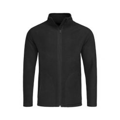 Męska Zwykła Bluza Polarowa. Czarne kurtki sportowe męskie Stedman, na zimę, m, bez wzorów, z polaru, trekkingowe. Za 118.99 zł.